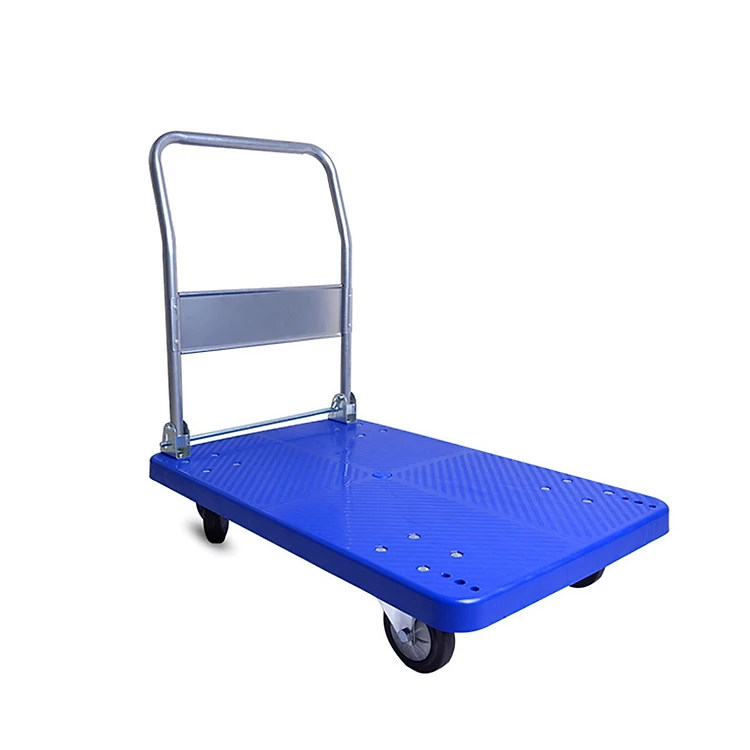 xe đẩy hàng mặt nhựa 200 kg