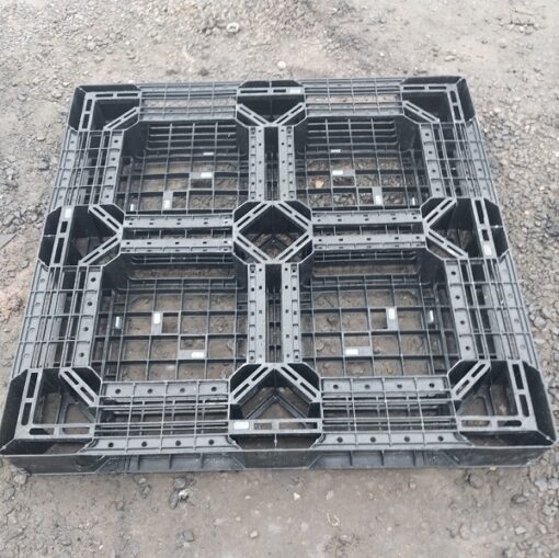 Pallet nhựa cũ KT 1100x1100x150mm